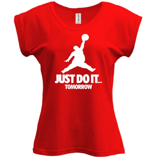 Футболка женская PANI Just do it.. Tomorrow