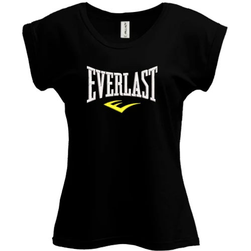 Футболка женская PANI Everlast с жёлтой эмблемой