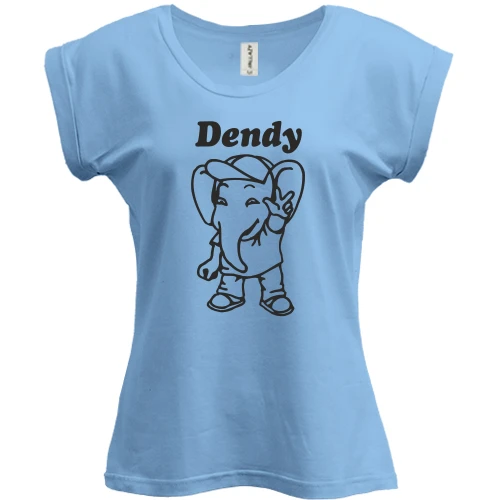 Футболка женская PANI, Синий, Dendy