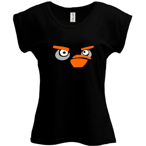 Футболка жіноча PANI, Чорний, Black bird