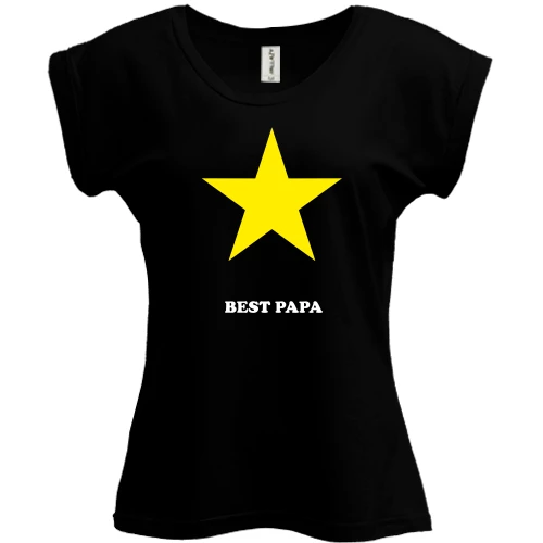 Футболка женская PANI Best papa