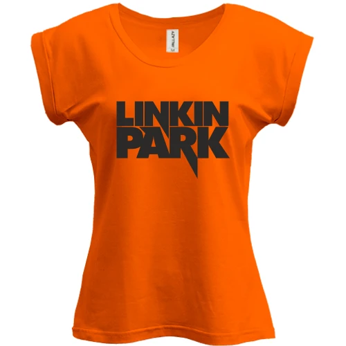 Футболка жіноча PANI, Червоний, Linkin Park Логотип