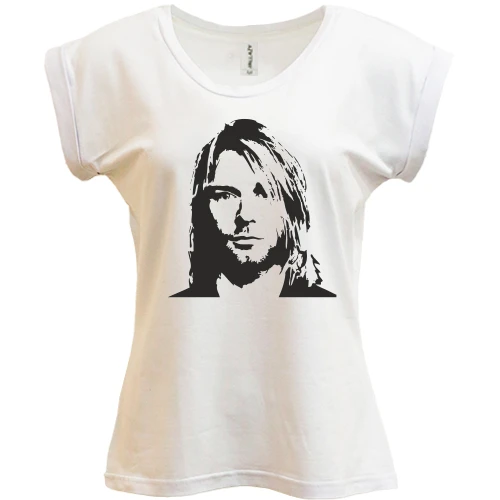Футболка жіноча PANI Nirvana (Kurt Cobain) 2