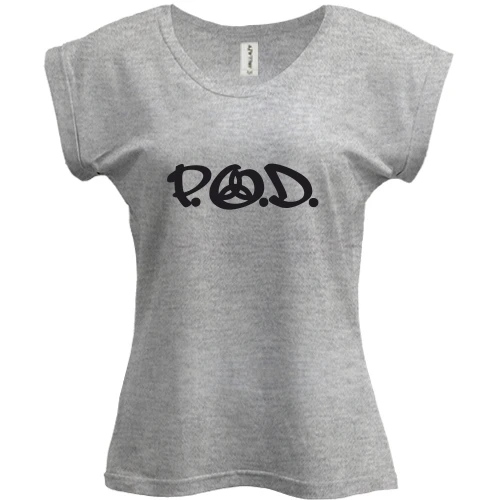 Футболка женская PANI, Белый, P. O. D.