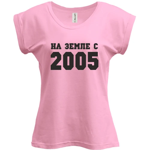 Футболка женская PANI На земле с 2005
