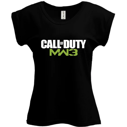 Футболка женская PANI, Черный, Call of Duty MW3