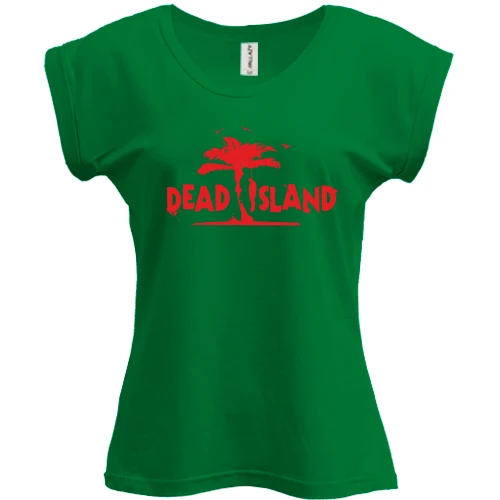 Футболка жіноча PANI, Зелений, Dead island