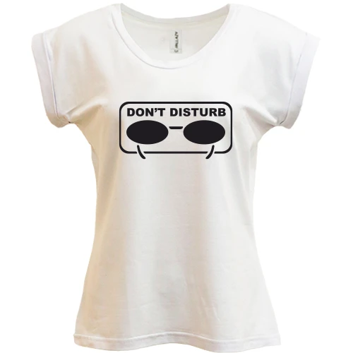 Футболка женская PANI, Белый, Dont disturb