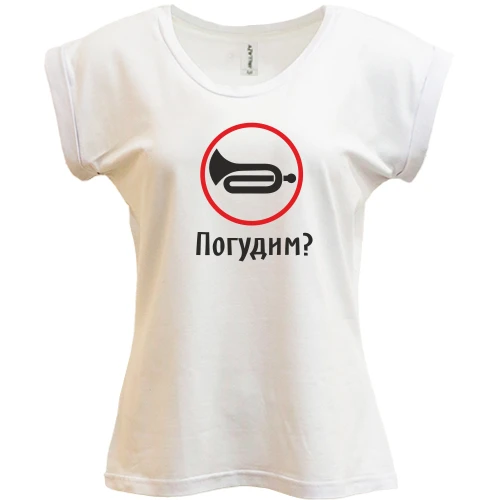 Футболка жіноча PANI, Білий, Погудим