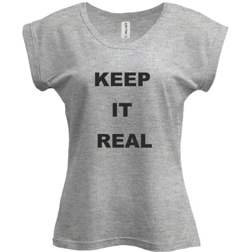 Футболка женская PANI, Синий, Keep It Real 2