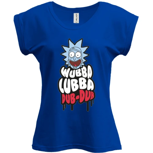 Футболка женская PANI Wubba Lubba Dub-Dub