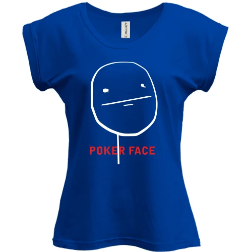 Футболка женская PANI, Белый, Poker Face 3