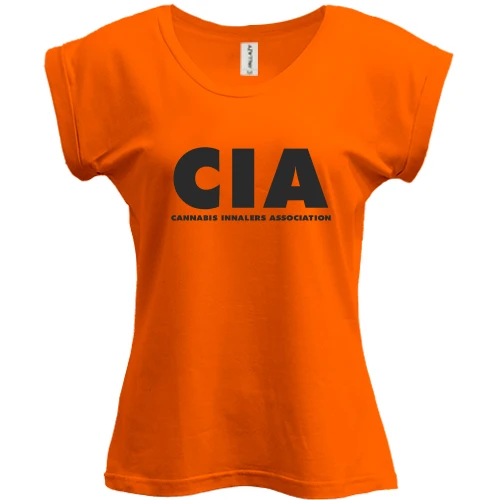 Футболка женская PANI, Оранжевый, CIA