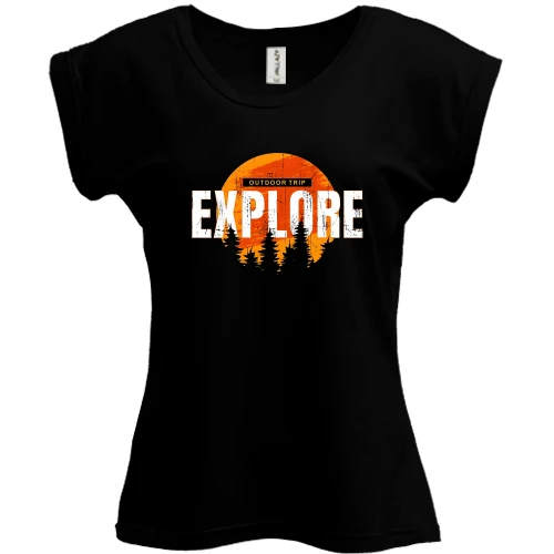 Футболка женская PANI Explore - The Great Outdoor (2)
