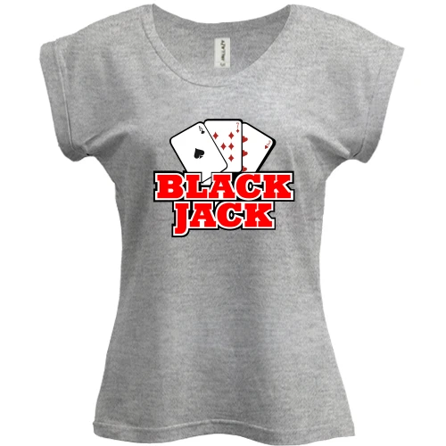Футболка женская PANI, Синий, Black Jack