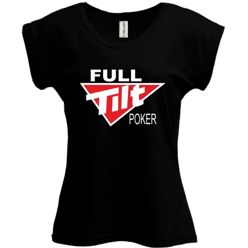Футболка женская PANI, Черный, Full Tilt Poker