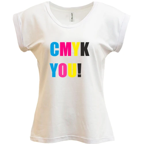Футболка женская PANI, Белый, CMYK YOU!
