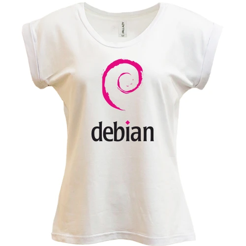 Футболка женская PANI, Белый, Debian