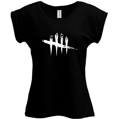 Футболка женская PANI, Черный, Dead by Daylight
