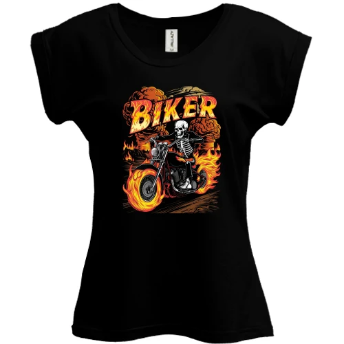 Футболка жіноча PANI Fire Biker