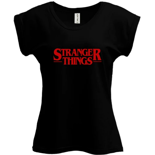 Футболка женская PANI Stranger things Logo