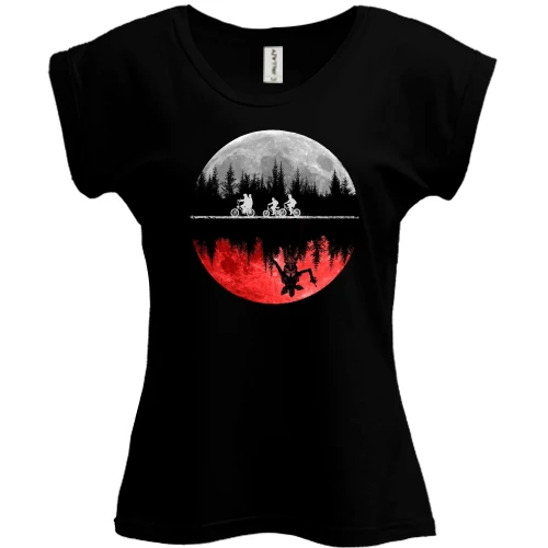 Футболка женская PANI Stranger Things Moon