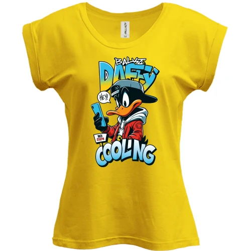 Футболка женская PANI, Желтый, Daffy Cooling