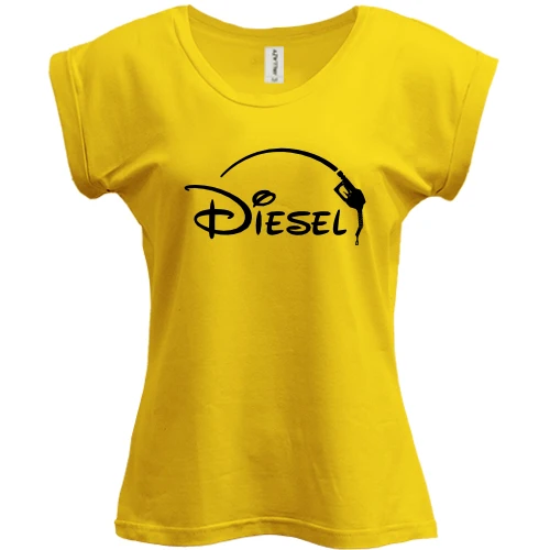 Футболка женская PANI Diesel (Disney Style)