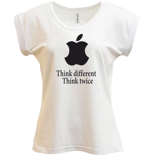 Футболка жіноча PANI Apple - Think twice
