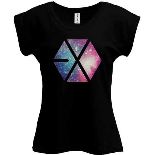 Футболка женская PANI EXO (космос)