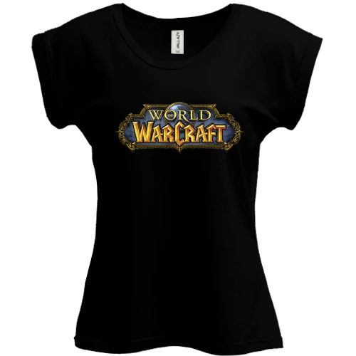 Футболка женская PANI, Черный, WOW logo