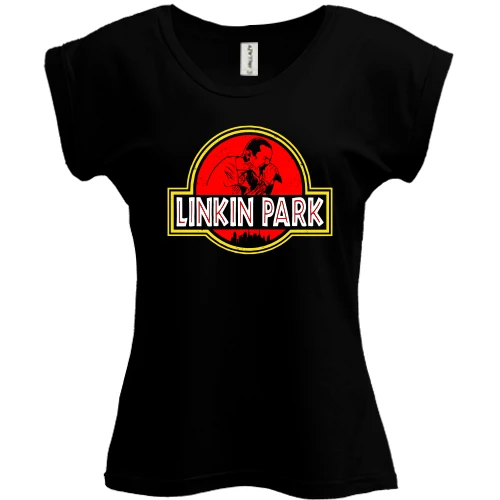 Футболка женская PANI Linkin Park в стиле Парк Юрского периода