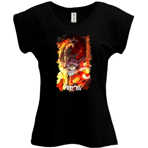 Футболка женская PANI, Черный, Fairy Tail Poster