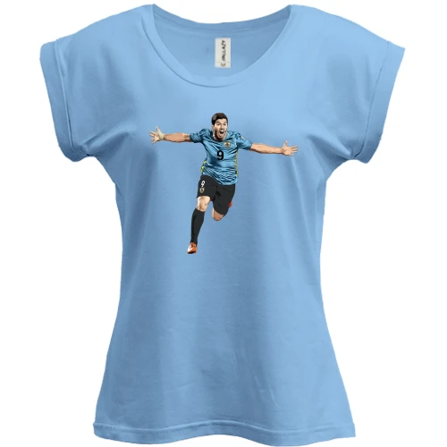 Футболка женская PANI Luis Suarez