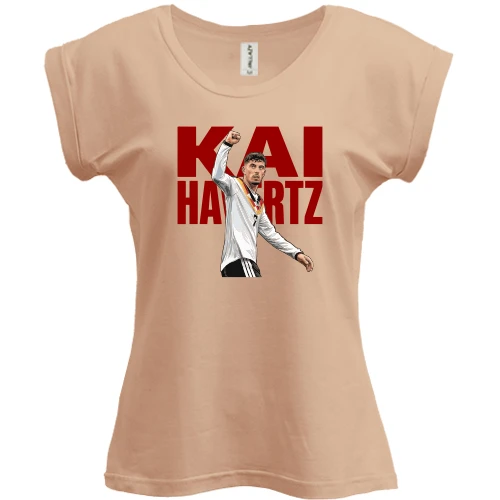 Футболка жіноча PANI, Бежевий, Kai Havertz