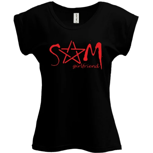Футболка женская PANI, Черный, "Sam"