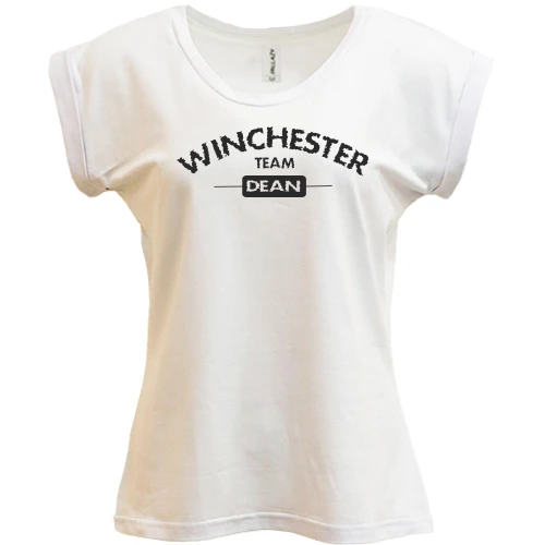 Футболка женская PANI, Белый, "Winchester Team - Dean"