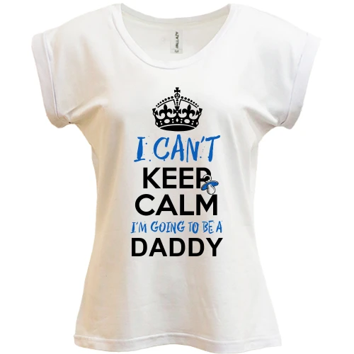 Футболка женская PANI i`m going to be a daddy