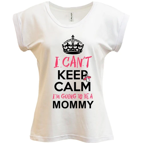 Футболка жіноча PANI i`m going to be a mommy