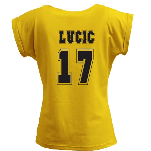 Футболка женская PANI, Желтый, Milan Lucic