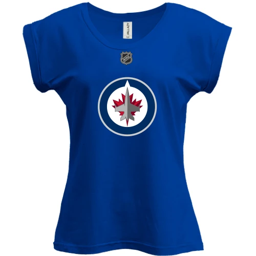 Футболка жіноча PANI, Синій, Winnipeg Jets