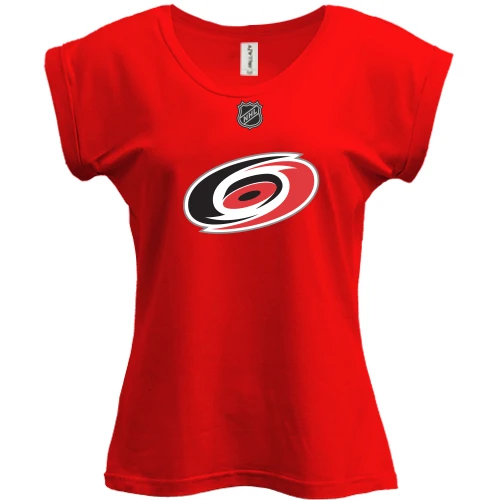 Футболка женская PANI, Красный, Carolina Hurricanes