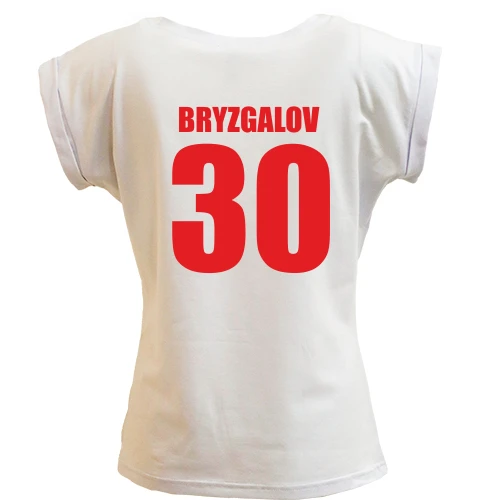 Футболка женская PANI, Белый, Ilya Bryzgalov