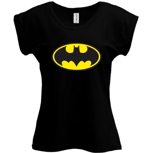 Футболка женская PANI, Черный, Batman