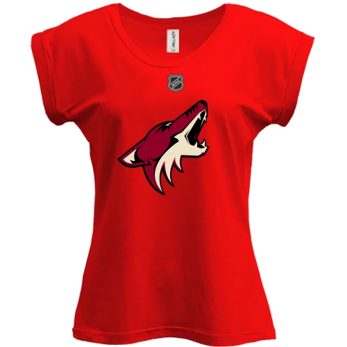 Футболка женская PANI, Красный, Phoenix Coyotes