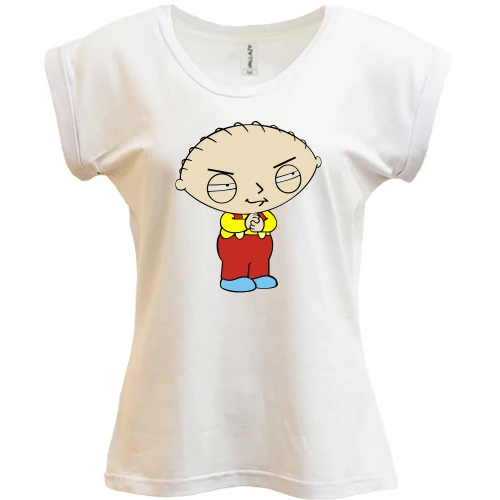 Футболка женская PANI, Белый, Family guy (15)