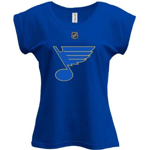 Футболка жіноча PANI, Синій, Saint Louis Blues