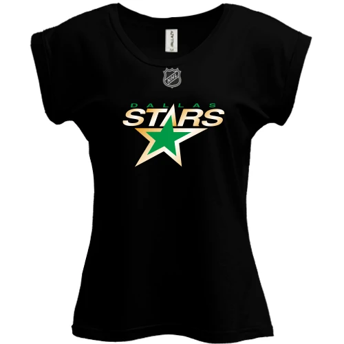 Футболка жіноча PANI, Чорний, Dallas Stars