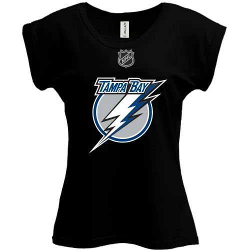 Футболка женская PANI, черный, Tampa Bay Lightning