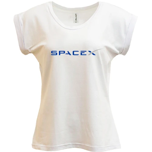 Футболка женская PANI, Белый, SpaceX